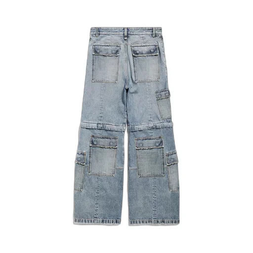 Flared Cargo Pants
