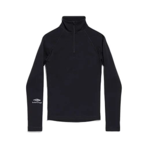 3B Sports Icon Half Zip Fitted Top