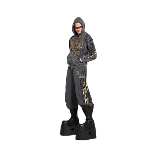 Tacky Gold Baggy Sweatpants