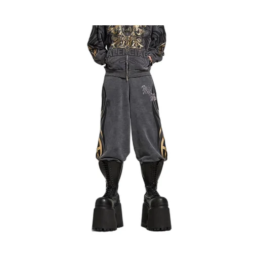 Tacky Gold Baggy Sweatpants