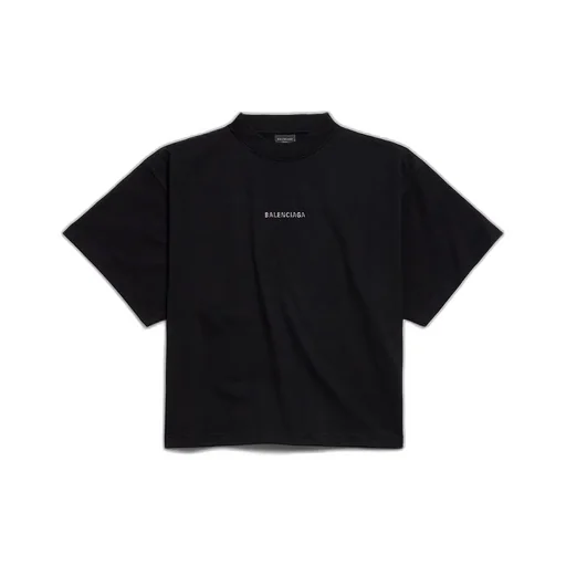 Back Strass Cropped T-Shirt