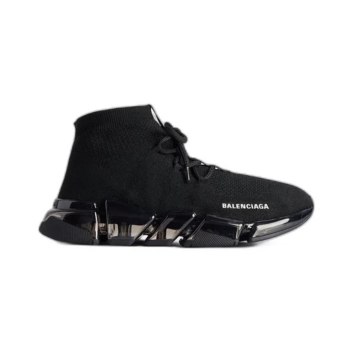 Speed 2.0 Lace Up Full Clear Sole Recycled Knit Sneaker