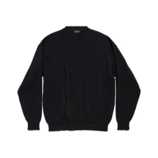 Stretched Crewneck Sweater