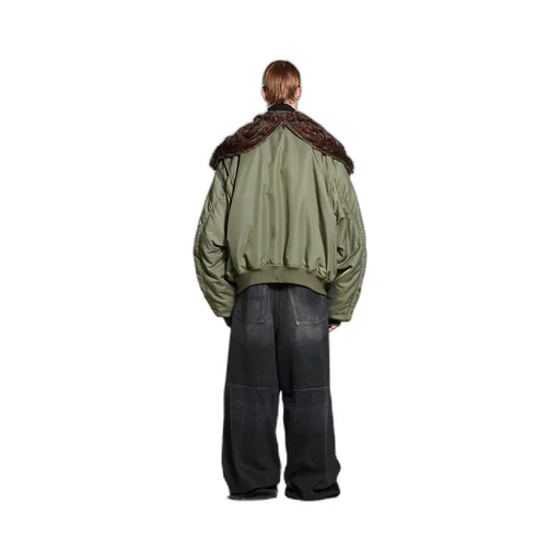 Hooded Bomber Jacket