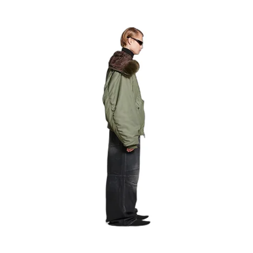 Hooded Bomber Jacket