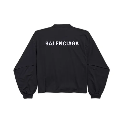 Back Cropped Long Sleeve T-Shirt