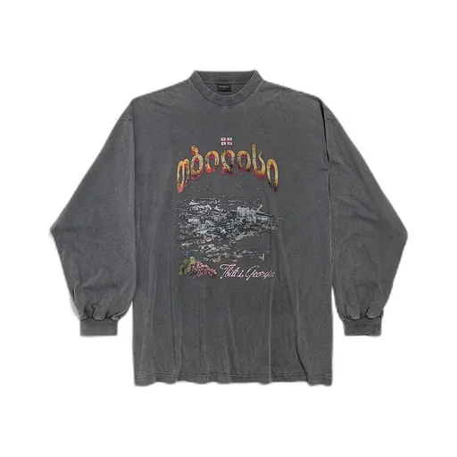 Tbilisi Long Sleeve T-Shirt Large Fit