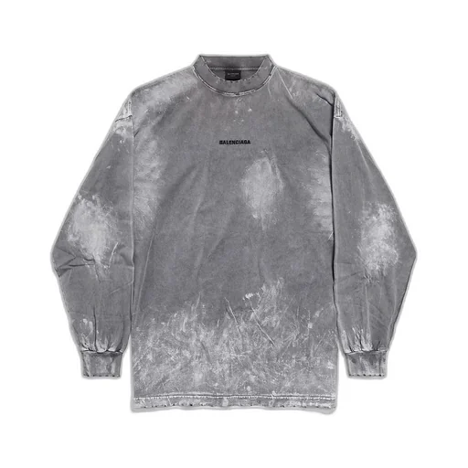 Back Long Sleeve T-Shirt Large Fit