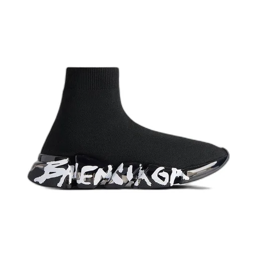 Speed 2.0 Full Clear Sole Graffiti Recycled Knit Sneaker
