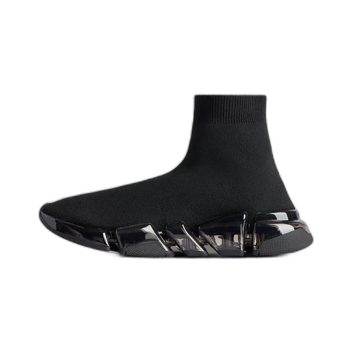 Speed 2.0 Full Clear Sole Graffiti Recycled Knit Sneaker