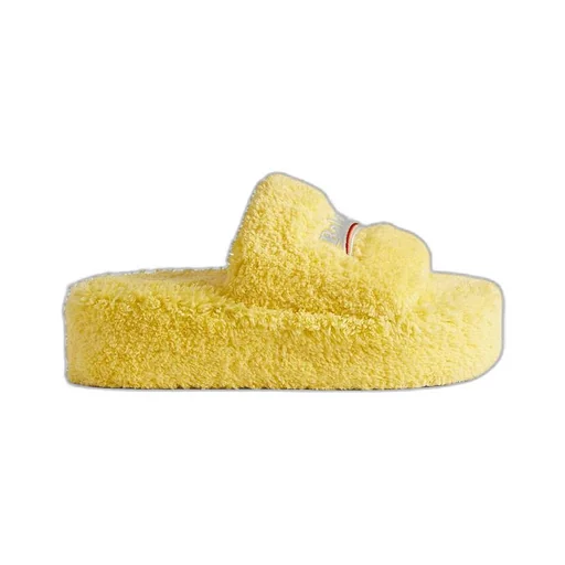 Furry Platform Sandal