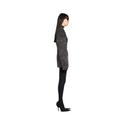 Paillette Engineered Hourglass Top