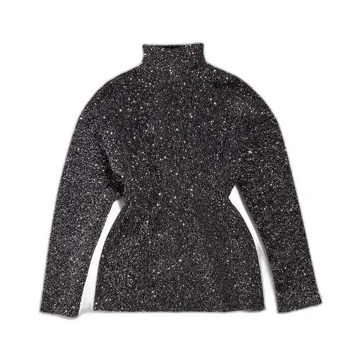 Paillette Engineered Hourglass Top