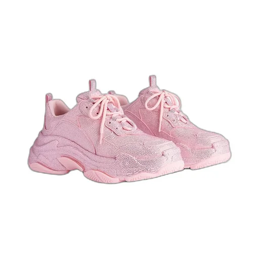 Triple S Sneaker With Rhinestones