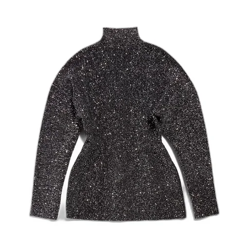 Paillette Engineered Hourglass Top