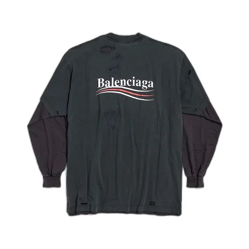 Political Campaign Long Sleeve Layered T-Shirt