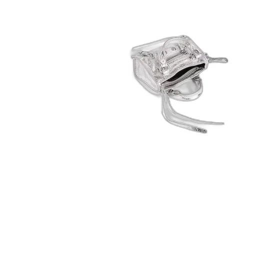 Le City Micro Bag Charm Metallized