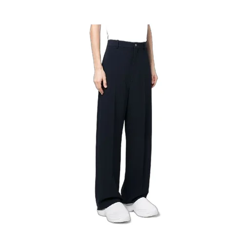 Straight Wool Pants