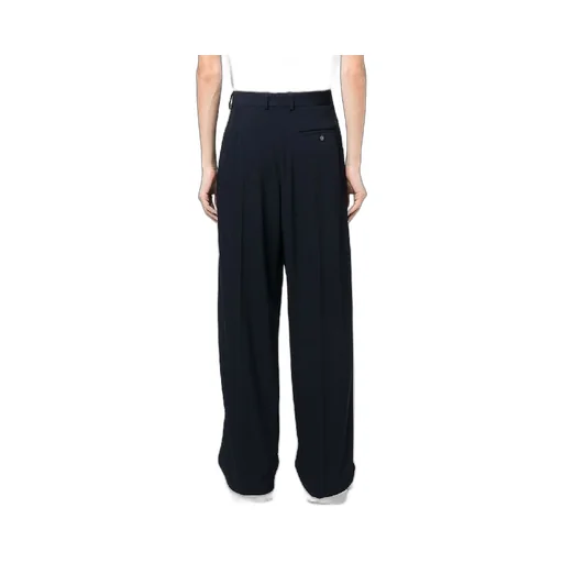 Straight Wool Pants