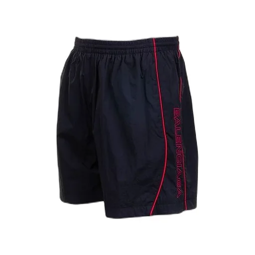 Side Logo Nylon Shorts