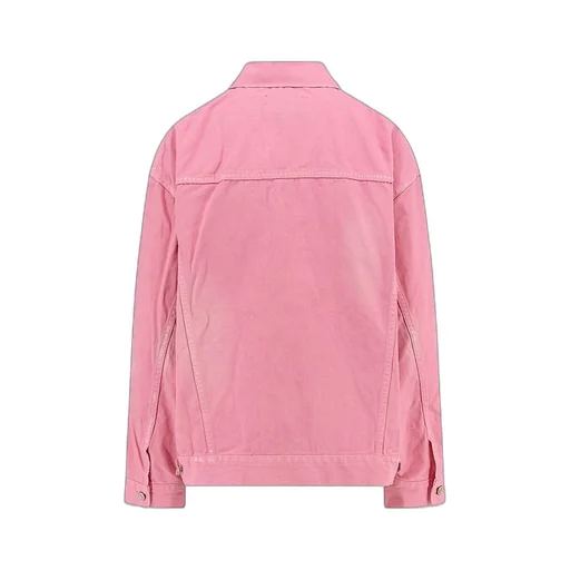 Logo Embroidered Denim Jacket