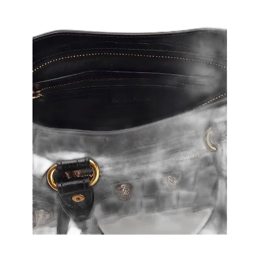 Crocker Pattern Leather Small Neo Cagole Bag