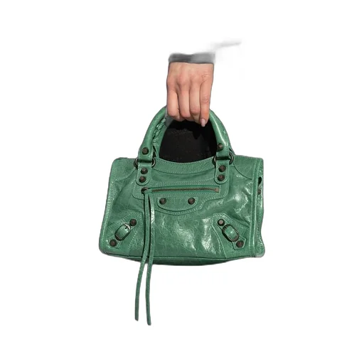 City Leather Mini Tote Bag