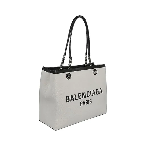 Duty Free Cotton Canvas Medium Tote Bag