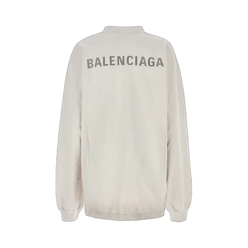 Lettering Logo Cotton Long Sleeve Top