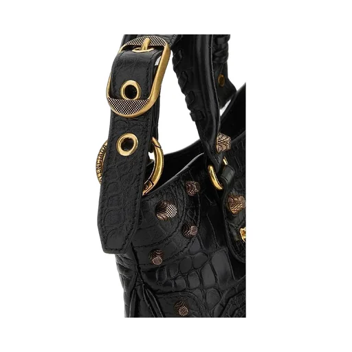 Crocker Pattern Leather Small Neo Cagole Bag