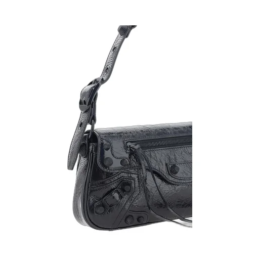 Le Cagole Leather Shoulder Bag