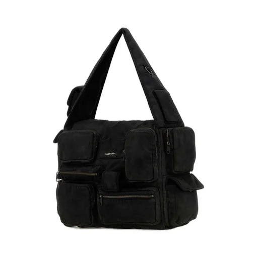 Superbusy Patch Pocket Tote Bag