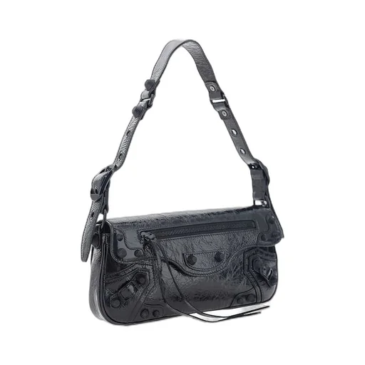 Le Cagole Leather Shoulder Bag