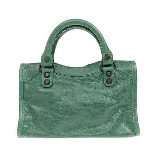City Leather Mini Tote Bag