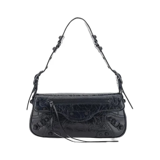 Le Cagole Leather Shoulder Bag