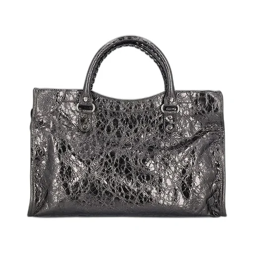 City Leather Medium Tote Bag