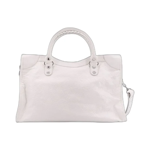City Leather Medium Tote Bag
