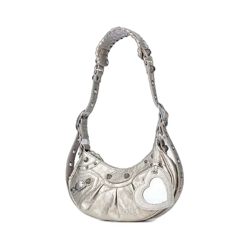Le Cagole Xs Leather Shoulder Bag