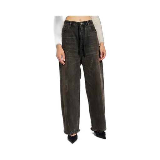 Vintage Washing Cotton Denim Pants