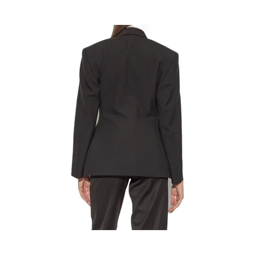 Single Breasted Wool Tailored Jacket