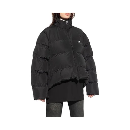 Sporty 3B Logo High Neck Padding Jacket
