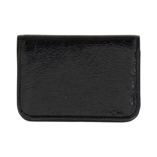 Bb Logo Leather Card Wallet