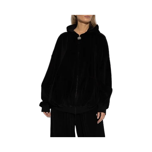 Logo Zip Hoodie