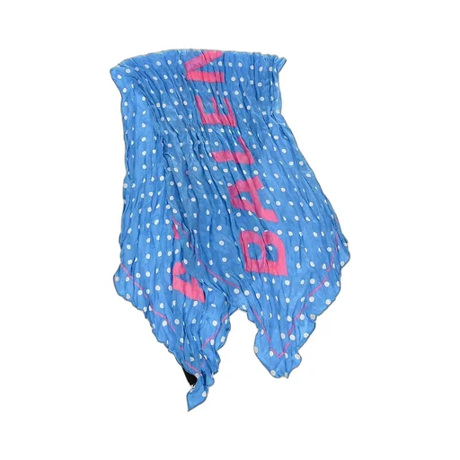 Dot Pattern Silk Muffler