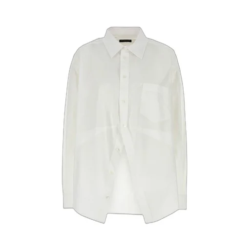 Asymmetric Cotton Shirt