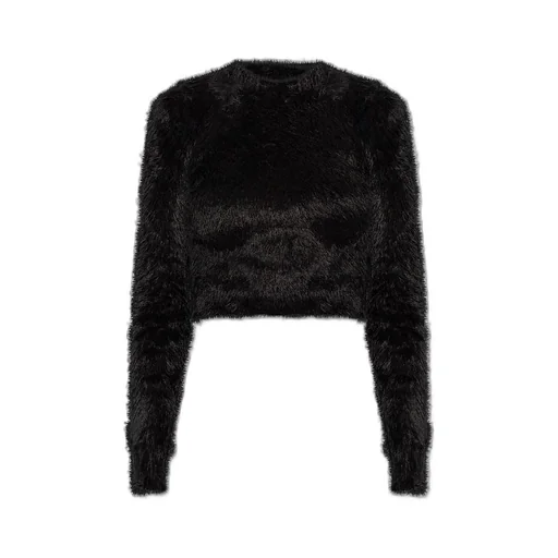 Crewneck Shearing Crop Knit