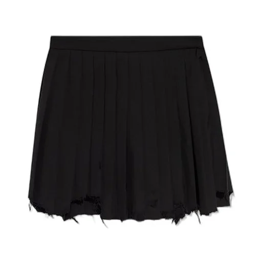 Vintage Pleated Mini Skirt