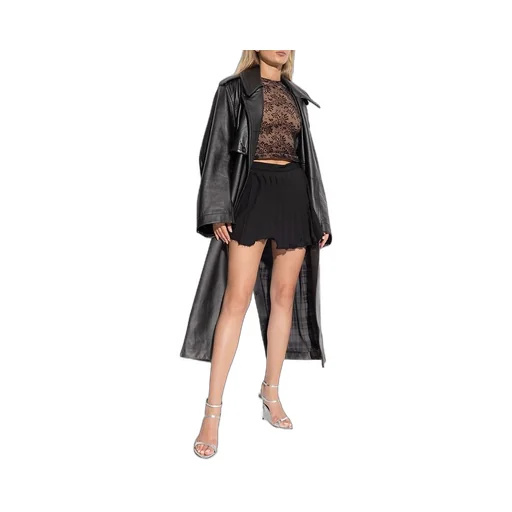 Vintage Pleated Mini Skirt