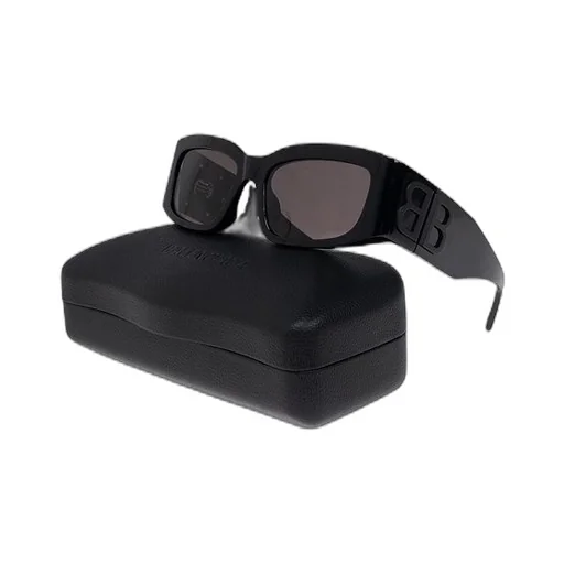 Bossy Logo Temple Square Sunglasses