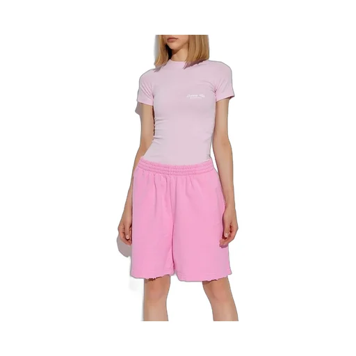 Logo Embroidered Slim-Fit Short Sleeve T-Shirt